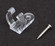Flexbrite Plastic Mounting Clip in Frosted (303|RL-CLIP/SCREW)