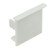Premium Extrusions End For Standard Flanged Slots in White (303|PE-DFSLOT-END)