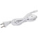 MVP 6' Pwr Cord For Pucks in White (303|ALLVP-PC6-WH)