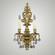 Wall Sconces Two Light Wall Sconce in True Brass (183|WS9485-A-16G-PI)