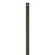 Universal Downrod in Bronze (71|DR12BZ)