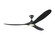 Maverick 70''Ceiling Fan in Matte Black (71|3MAVR70BKBKD)