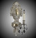 Wall Sconce One Light Wall Sconce in French Gold Glossy (183|WS9426-ATK-03G-ST)