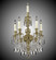Finisterra Five Light Wall Sconce in French Gold Glossy (183|WS9065-ALN-03G-PI)