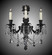 Finisterra Three Light Wall Sconce in Polished Brass w/Black Inlay (183|WS9063-A-12G-PI)