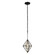 Marcia One Light Mini Pendant in Matte Black/French Gold (137|353M01MBFG)