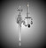 Wall Sconces One Light Wall Sconce in Aged Bronze satin (183|WS2111-OLN-13S-ST)