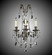 Finisterra Three Light Wall Sconce in Polished Brass w/Umber Inlay (183|WS2083-O-01G-ST)