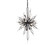 Orbital 16 Light Foyer Pendant in Carbon (137|311F16CB)