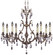 Chateau Eight Light Island Pendant in Aged Bronze satin (183|IL9671-2-ATK-13S-ST)