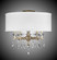 Kaya Five Light Flush Mount in Old Bronze Satin w/Pewter Accents (183|FM5622-G-35S-37G-ST-HL)
