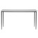 Nightfall Console Table in Satin Black (52|25173)