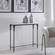 Bourges Console Table in Satin Black (52|25165)