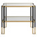 Kentmore Side Table in Matte Black And Brushed Gold (52|25138)