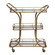 Stassi Serving Cart in Antiqued Gold (52|24876)