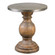 Blythe Accent Table in Aluminum/Weathered Fir Wood (52|24491)
