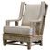 Schafer Arm Chair in Aged White (52|23615)