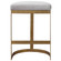 Ivanna Counter Stool in Antique Gold Leaf (52|23523)