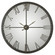 Amelie Wall Clock in Rustic Bronze w/Silver Highlights (52|06419)