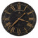 Bond Street Wall Clock in Antiqued Brass (52|06029)