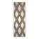 Tahira Wall Mirror in Ivory And Chestnut Gray (52|04116)