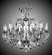 Parisian 24 Light Chandelier in Antique White Glossy (183|CH7038-A-04G-ST)