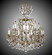 Parisian 15 Light Chandelier in Satin Nickel (183|CH7028-A-07G-ST)