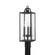 Caiden Three Light Outdoor Post Mount in Forged Iron (67|P2067-FOR)