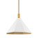 Huntley One Light Pendant in Patina Brass (67|F8322-PBR/SWH)