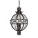 Campanile Three Light Hanging Lantern in French Iron (67|F5008-FRN)