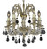 Finisterra Five Light Chandelier in Antique White Glossy (183|CH2001-A-04G-PI)