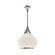 Hazel One Light Pendant in Chrome/Opal Matte Glass (452|PD524214CHOP)