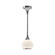 Hazel One Light Pendant in Chrome/Opal Matte Glass (452|PD524006CHOP)