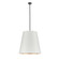 Calor Three Light Pendant in Urban Bronze/White Linen With Gold Parchment (452|PD311025UBWG)