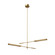 Astrid LED Pendant in Metal Shade/Vintage Brass (452|MP316402VBMS)