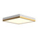 Sydney LED Flush Mount in Aged Gold/White (452|FM553214AGWH)