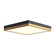 Sydney LED Flush Mount in Aged Gold/Matte Black (452|FM553214AGMB)