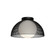 Haven One Light Flush Mount in Matte Black/Opal Matte Glass (452|FM402513MBOP)