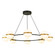 Tagliato LED Chandelier in Matte Black/Brushed Gold (452|CH302008MBBG)