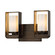 Escape LED Bath in Bronze With Gold Leaf Accent (67|B5702)