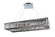 Baguette Ten Light Pendant in Chrome (238|11708-010-FR001)