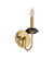 Piedra One Light Wall Bracket in Brushed Brass (238|031521-039)