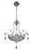 Orecchini Three Light Pendant in Two Tone Silver (238|028550-017-FR001)