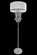 Vermeer Three Light Floor Lamp in Chrome (238|027601-010-FR001)