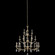 Floridia 21 Light Chandilier in Matte Brushed Champagne Gold (238|012174-045-FR001)