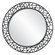 Mosaic Mirror in Satin Black (52|09907)