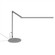 Z-Bar Gen 4 LED Desk Lamp in Silver (240|ZBD3000-SIL-PRO-QCB)