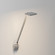 Focaccia LED Desk Lamp in Silver (240|FCD-1-SIL-WAL)