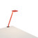 Focaccia LED Desk Lamp in Matte Fire Red (240|FCD-1-MFR-2CL)