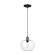 Mela One Light Pendant in Aged Iron (454|TP1211AI)